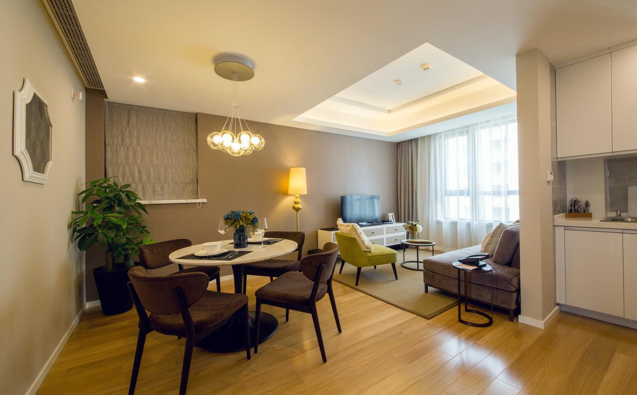 One Sunland Serviced Suites Managed By Lanson Place شانغهاي المظهر الخارجي الصورة