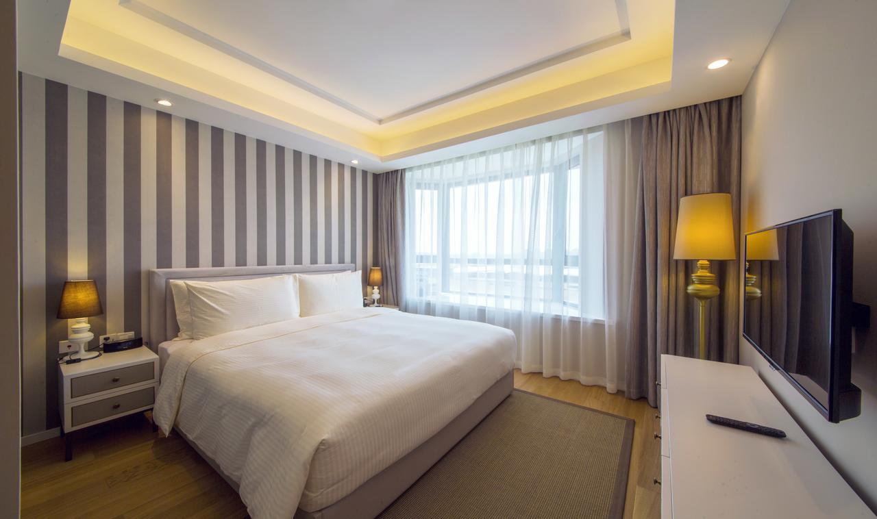 One Sunland Serviced Suites Managed By Lanson Place شانغهاي المظهر الخارجي الصورة