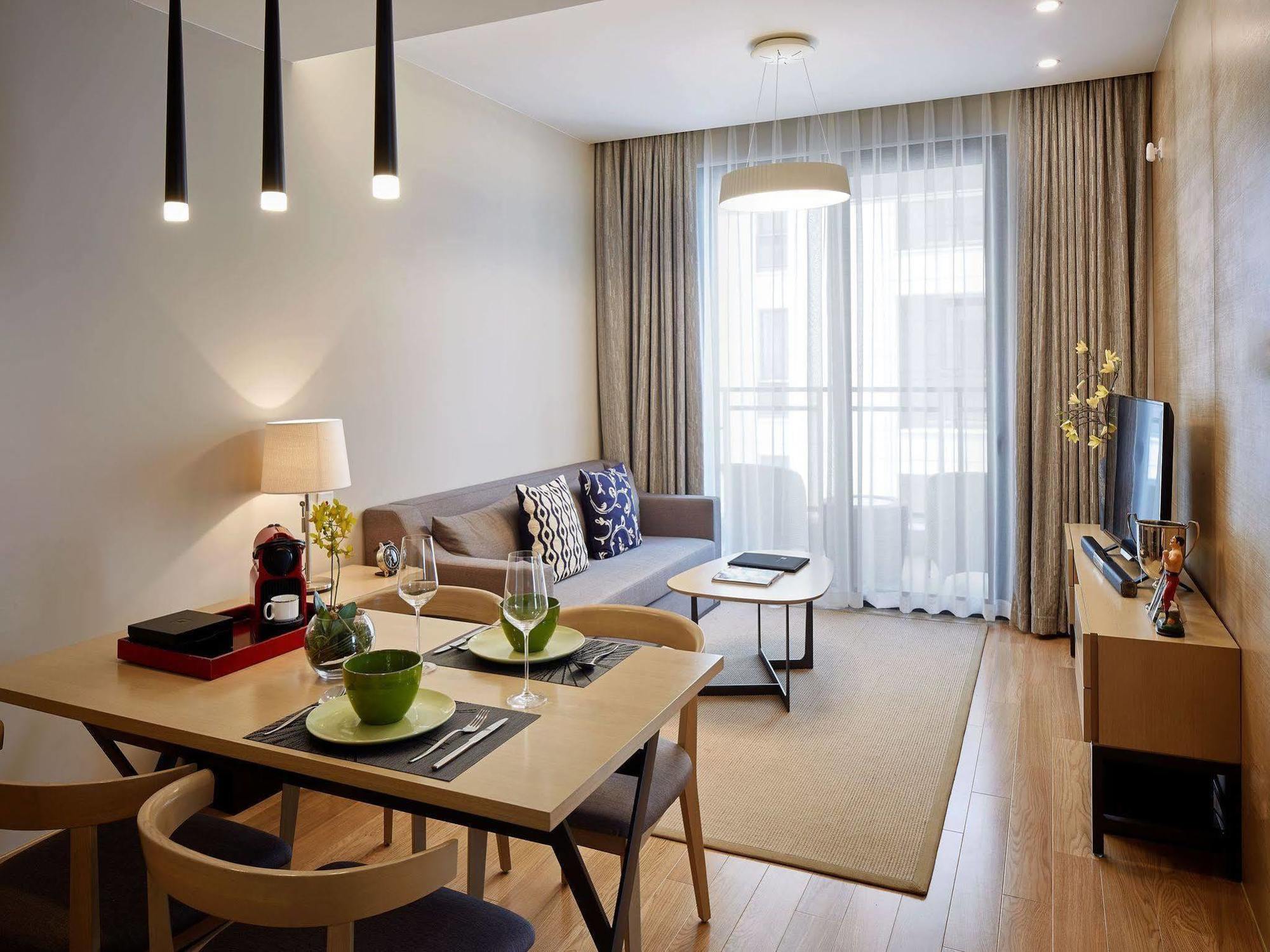 One Sunland Serviced Suites Managed By Lanson Place شانغهاي المظهر الخارجي الصورة