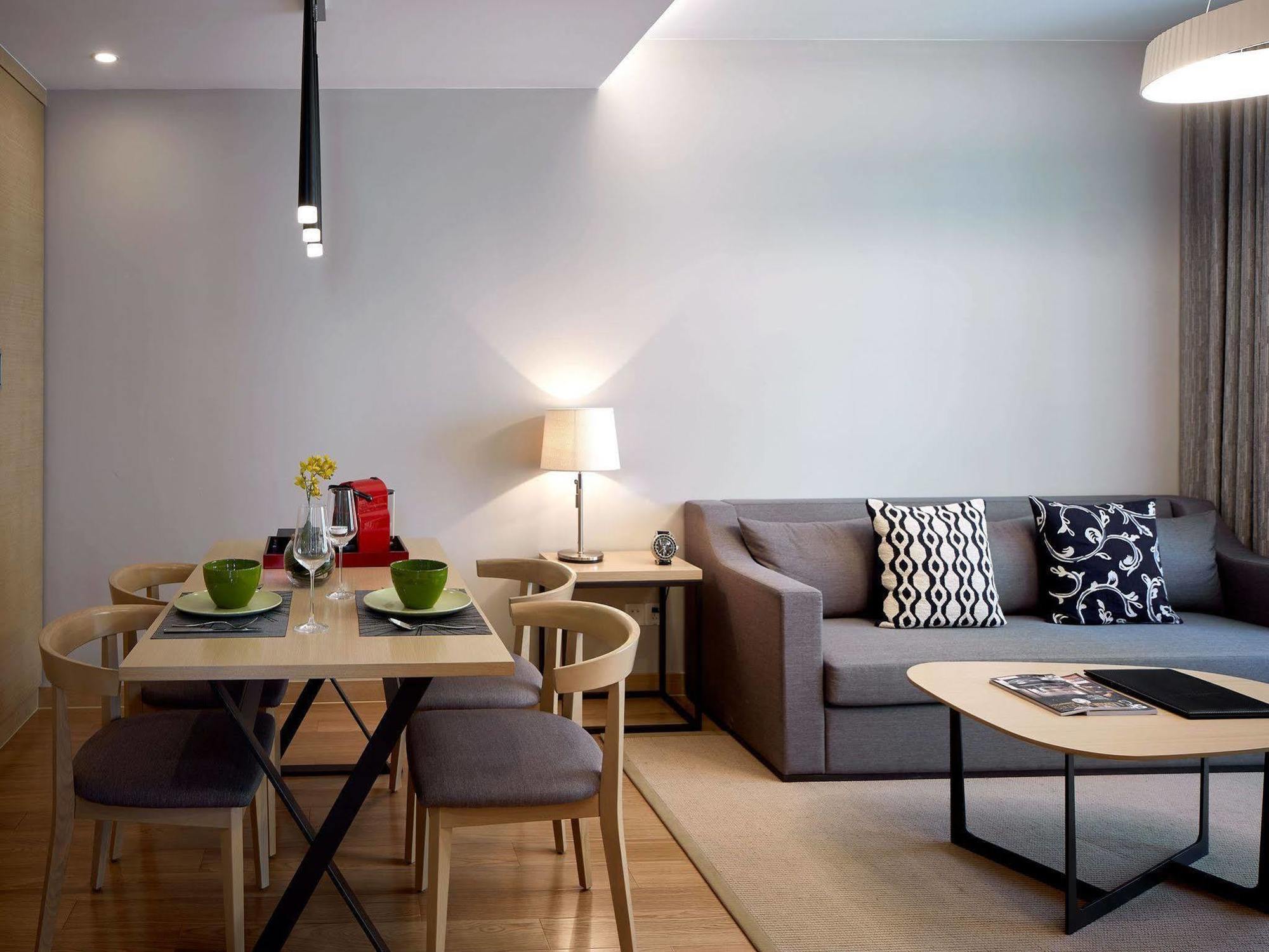 One Sunland Serviced Suites Managed By Lanson Place شانغهاي المظهر الخارجي الصورة